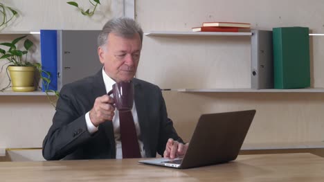 elderly-director-use-laptop-at-work