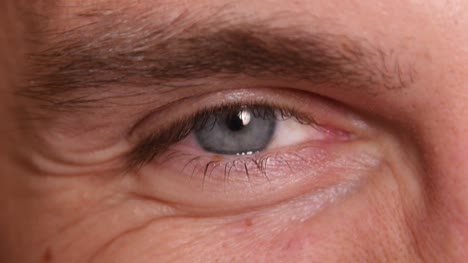 Extreme-closeup-of-man's-eye
