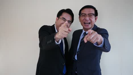 Two-businessman-laughing.