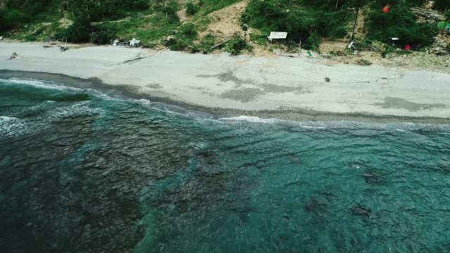 Aerial-footage-of-beautiful-Nampu-beach