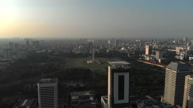 Aerial-view-of-Monumen-Nasional