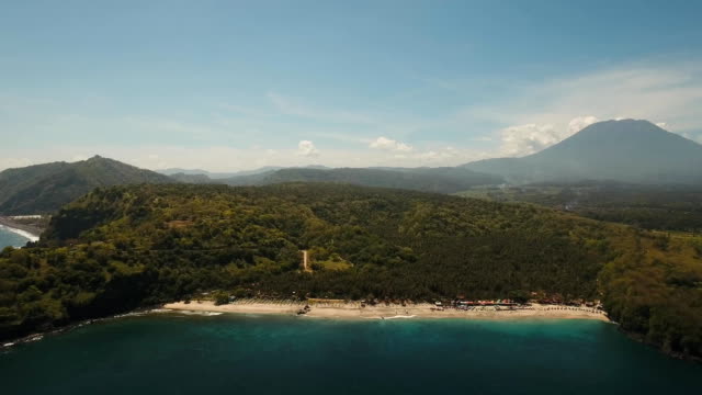 Aerial-view-beautiful-beach.-Bali,Indonesia