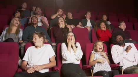 Audience-In-Cinema-Watching-Horror-Film-Shot-On-R3D