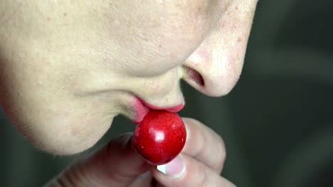 Young-Woman-With-Cherry