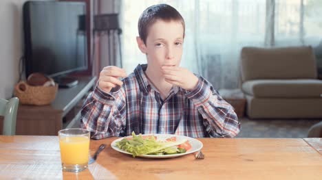 Child-nutrition---boy-eating-healthy-food