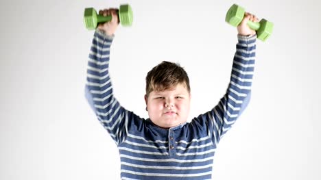 Young-fat-boy-does-the-exercise-with-dumbbells-pumps-the-shoulders-50-fps