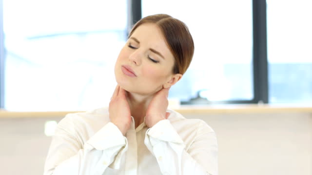 Tired-Woman,-Neck-Pain