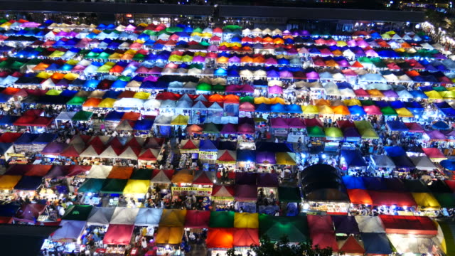 Nachtmarkt-In-Bangkok