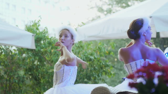 Beautiful-ballerinas-performs-a-dance