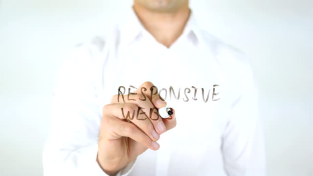 Responsive-Website,-Man-Writing-on-Glass