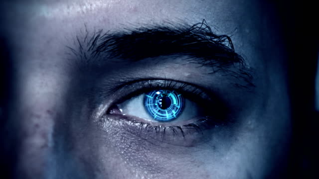 Cyborg-eye-close-up-revealing-sale-text