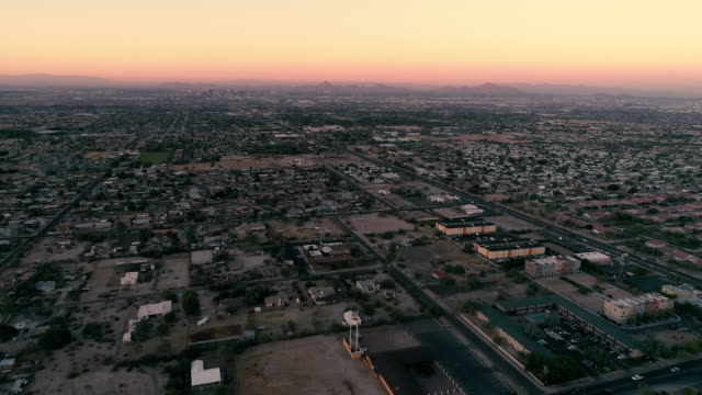 South-Mountain-Village-Streets-Aerial-Outside-Phoenix-Arizona