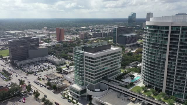 Luftaufnahmen-von-Houston,-Texas