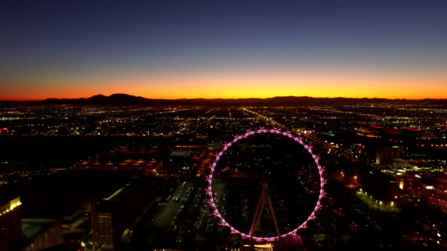 Las-Vegas-Aerial-Cityscape-Strip-Dawn