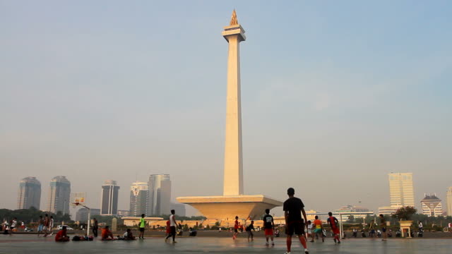 Blick-auf-Nationales-Denkmal-(Monas)-in-Jakarta