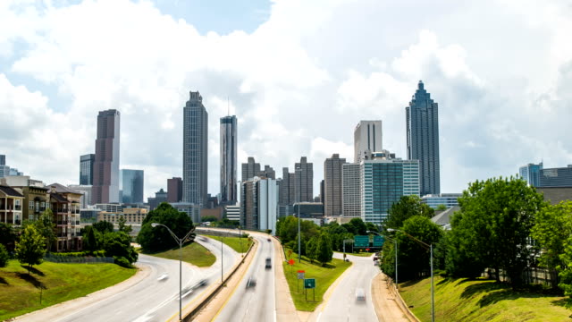 Atlanta-tráfico-lapso-con-tráfico-4-k-1080-p
