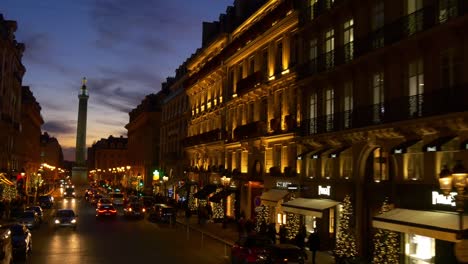 france-night-illumination-paris-double-decker-bus-ride-street-pov-panorama-4k