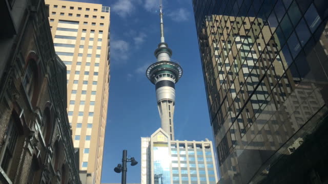 Horizonte-de-la-Sky-Tower-de-Auckland