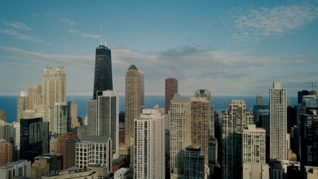 Vista-aérea-de-Chicago---horizonte