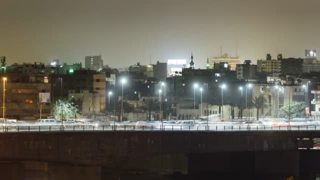 Lapso-de-tiempo-de-puente-de-el-Cairo