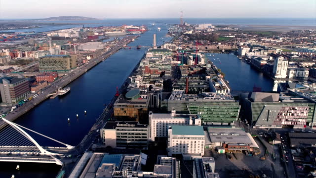 Vista-aérea-de-la-ciudad-de-Dublín