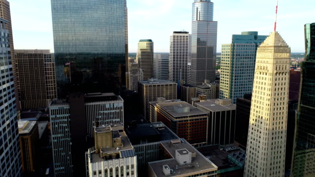Luftaufnahme-von-Minneapolis-Skyline