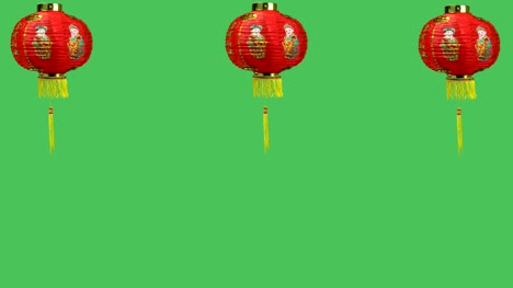 Año-nuevo-chino-linternas-en-pantalla-verde