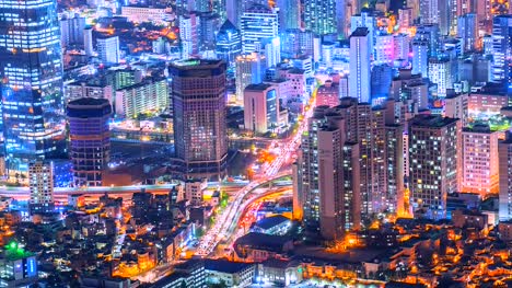 4K-Time-lapse-View-of--Korea-city-South-Korea