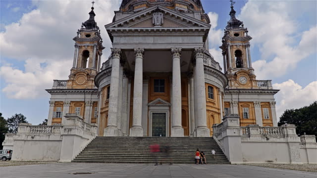 Basilica-of-Superga---Time-lapse.-Turin,-Italy