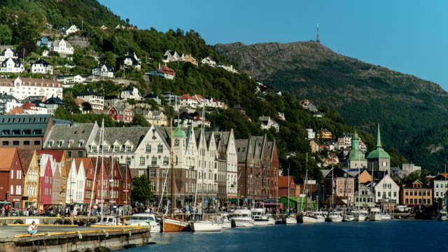 Lapso-de-tiempo-de-Bergen-Noruega
