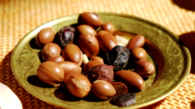 Argan-nuts-seeds-on-a-plate