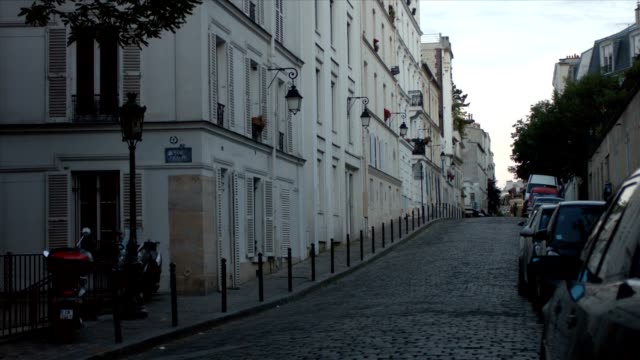 Typischen-Pariser-Straße,-die-Rue-Gabrielle