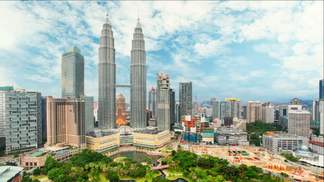 Kuala-Lumpur,-Malaysien-–-Zeitraffer