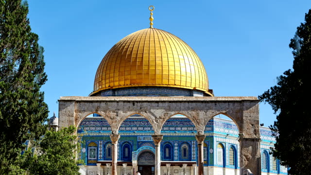 Cúpula-de-la-roca-en-Jerusalén-mezquita