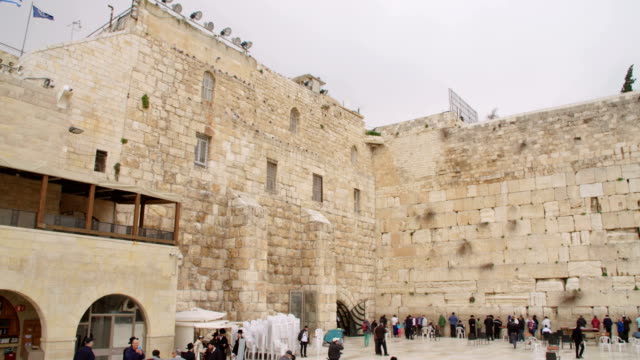 Die-westliche-Wand-in-der-Altstadt-von-Jerusalem-in-Israel