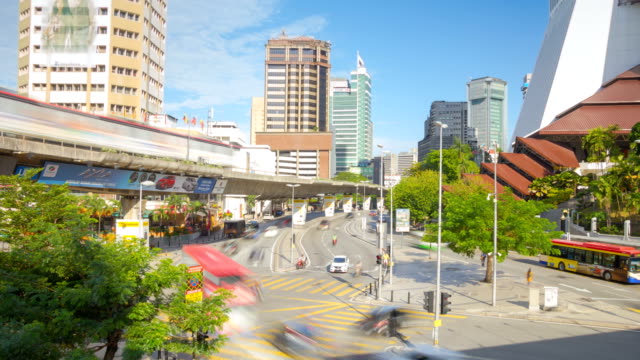 Kuala-Lumpur-downtown.-City-traffic-timelapse