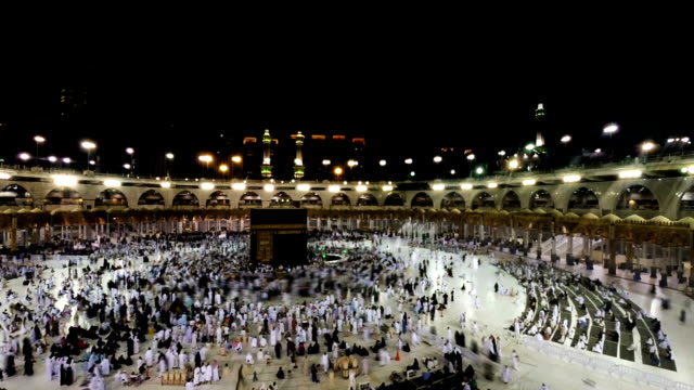 time-lapse-Masjidil-Haram,Mecca