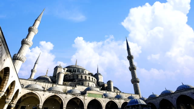 Cinemagramm---Sultan-Ahmed-Moschee-(Blaue-Moschee),-Istanbul,-Türkei.