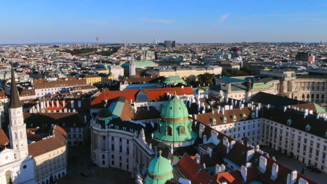 Aerial-Hofburg-Michaelerplatz-Wien