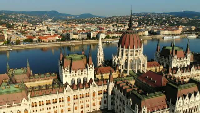 Paisaje-aéreo-de-Hungría-Budapest