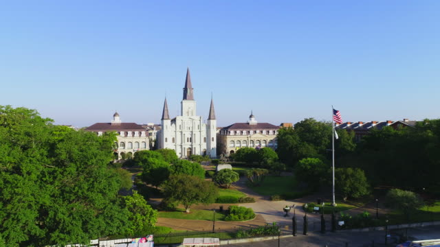 St.-Louis-Cathedral-New-Orleans-Luftbild-Stadtbild