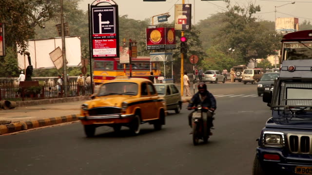 Street-Scene-in-Kolkata-(Calcutta),-India