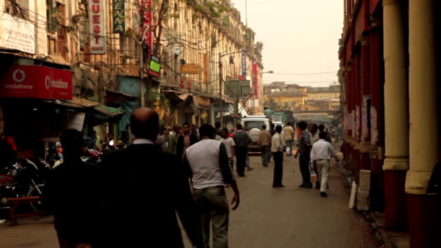 Street-Scene-in-Kolkata-(Calcutta),-India