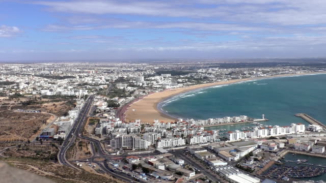 Marokko-Stadt-Agadir-Stadtbild