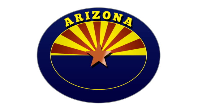 Arizona-Reisen-Aufkleber-und-Stempel