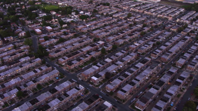 Aerial-view-row-houses-in-Philadelphia