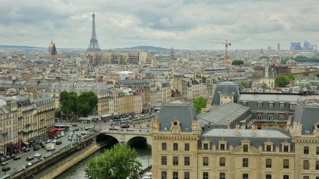 Vista-del-skyline-de-Notre-Dame-París