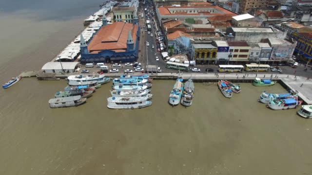 Aerial-View-von-Belem-do-Para,-Brasilien