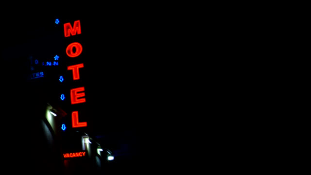 Motel-Vacancy-englisches-Schild