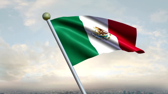 Mexikanische-Flagge-Animation